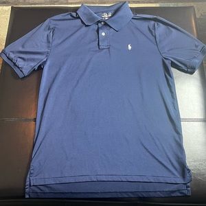 Navy blue Polo sport shirt